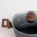 Alberto 7 piece black aluminum cookware set image number 3