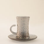 Dallaty tea set 18pcs frosted with line pattern image number 6