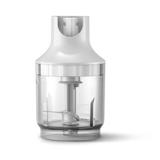 Philips Promix Handblender, 650W, With Metal Bar, 0.5L, With Compact Chopper, Beaker, White, 3 Pin.