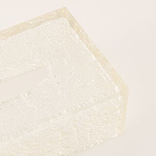 Homez Textured Resin Tissue Box, 22cm