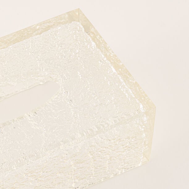 Homez Textured Resin Tissue Box, 22cm image number 3