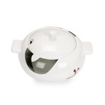 La Mesa white porcelain soup tureen image number 2