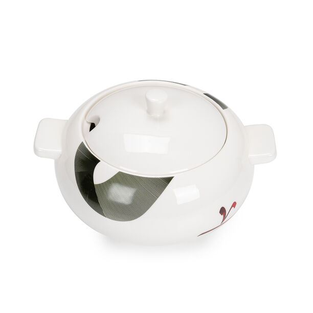 La Mesa white porcelain soup tureen image number 2
