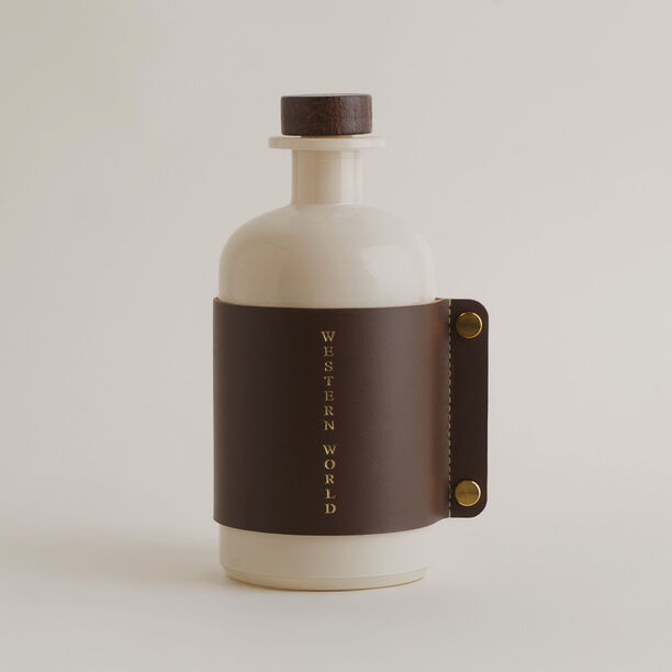 Homez tuscan leather reed diffuser 500ml image number 2