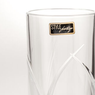 RCR 2 pc crystal tumblers set 360 ml Grosseto collection