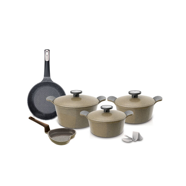 Neo flam 8 pcs granite cookware set image number 0