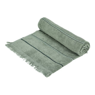 Towel Stripe Green