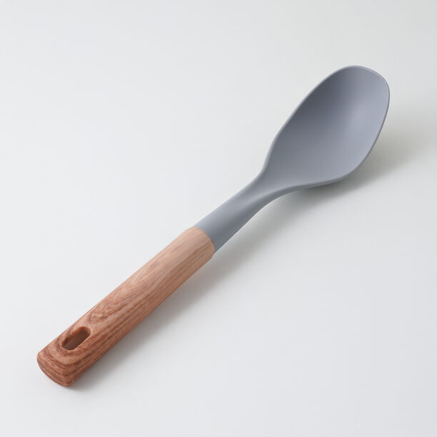 ألبرتو طقم أدوات مطبخ 6 قطع مع حامل دوار، رمادي image number 4