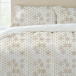 كوتاج طقم لحاف 6 قطع بتصميم هندسي كينج 220*240سم image number 1