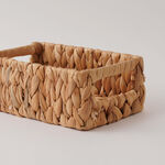 هومز سلة تخزين راتان مستطيلة 24*15*9 سم image number 2