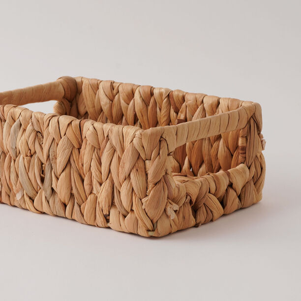 هومز سلة تخزين راتان مستطيلة 24*15*9 سم image number 2