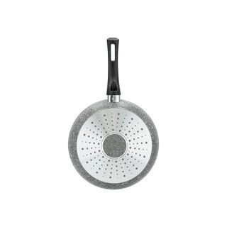 Alberto 9 Piece Granit Cookware Set Gray Stone