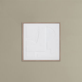 Homez abstract hand painting on canvas in frame 60*60cm