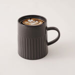 Dallaty Round Ceramic Mug, Grey image number 2
