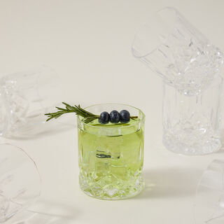 RCR transparent crystal glasses set of 6 pc