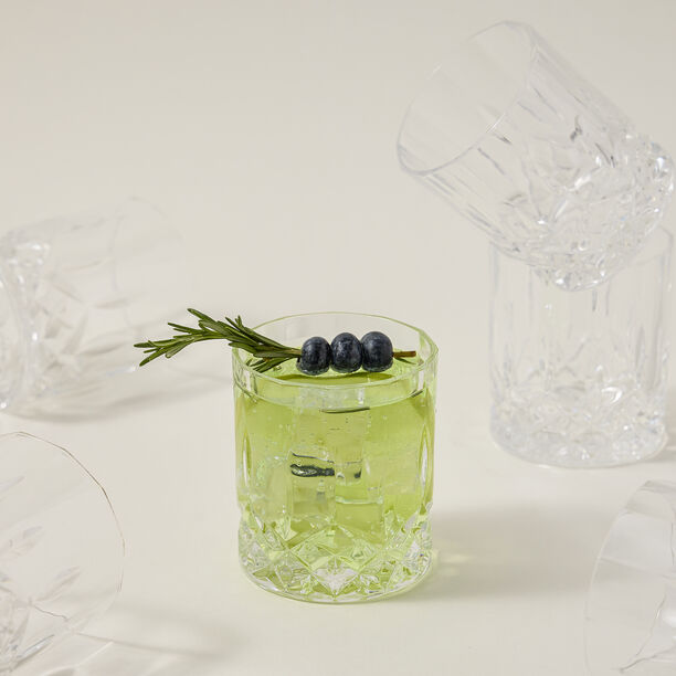 RCR transparent crystal glasses set of 6 pc image number 3