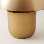 هومز مصباح طاولة دائري معدني، ذهبي 39*39*39سم image number 3