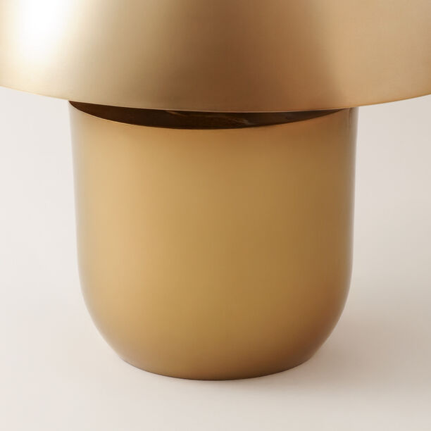 هومز مصباح طاولة دائري معدني، ذهبي 39*39*39سم image number 3