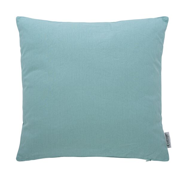 Cottage Solid Cushion Palin Ice Blue 45X45 Cm image number 0