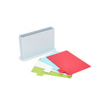 Alberto 4 pieces cutting board with blue holder 30*20 cm image number 2