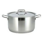 Alberto 9 piece stainless steel cookware set image number 2