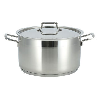 9 Piece Cookware Set With Stainless Steel Lid