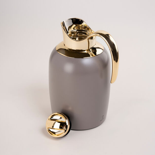 Dallaty Sarab steel vacuum flask light brown 1L image number 1