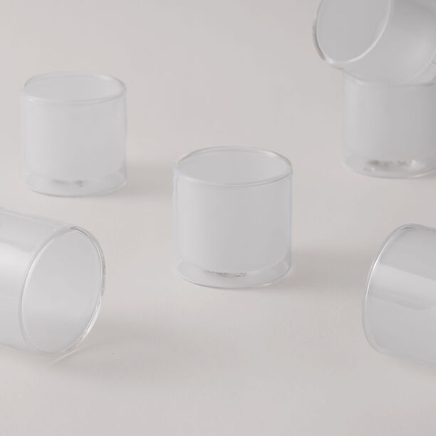 Dallaty 6Pcs Glass Arabic Coffee Cups image number 1