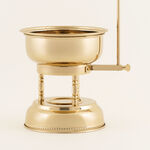 سخان طعام دائري لا ميسا ستانلس ستيل ذهبي سعة 1.5 لتر image number 2