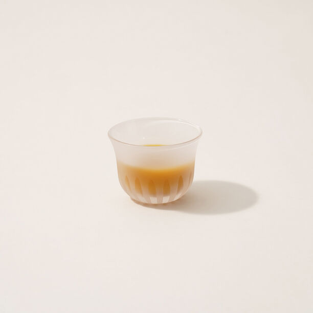 Dallaty glass 6pcs coffee cup set, white image number 1