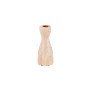 Wood Candle Holder Wood Small