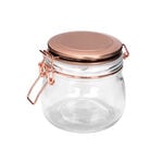 Alberto Glass Storage Jar With Metal Clip Lid 1100Ml image number 0