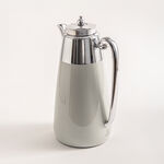 Dallaty set of 2 steel vacuum flask grey & gold 1L image number 1