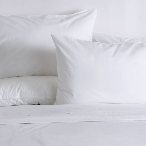 Cottage 3pcs cotton duvet cover 260*200cm 200 thread count white image number 1