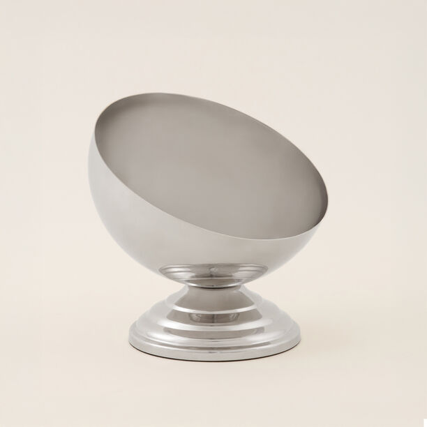 La Mesa Stainless Steel Fruit Bowl, Silver 15*15*15Cm image number 0