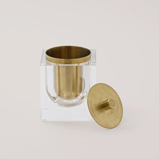 Luster Collection Dallaty Acrylic Sugar Bowl