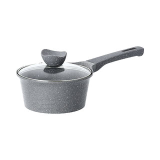 10 Piece Alberto Cookware Set Granite Grey (20/24/28 Pot 24 28 Fp 18 Sp)