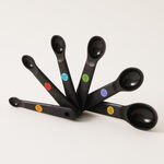 OXO 7pcs plastic measuring cups, black 5.98"* 0.98"* 1.49" image number 0