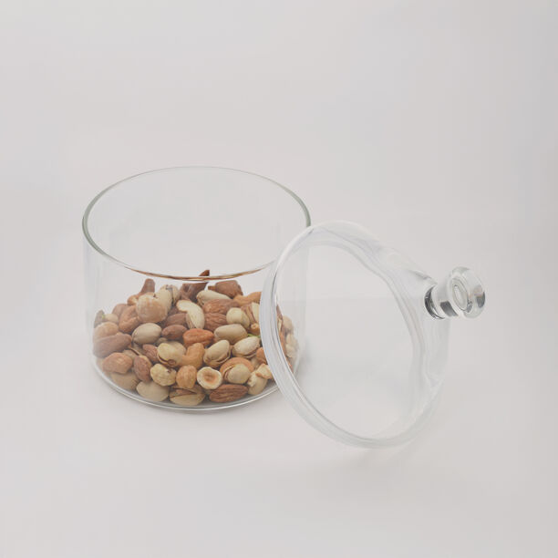 Dallaty Acrylic Sugar Bowl With Dome Lid, 13*13*17.8 Cm image number 1