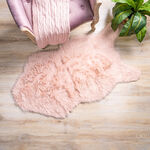 Cottage Faux Fur Powder Pink 80X150 Cm image number 0