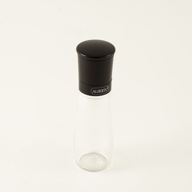 البرتو مطحنة ملح وفلفل زجاجية، شفاف، 5.25*5.25*17 سم image number 1