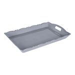 Serving Tray Antique Finish Grey Color image number 1