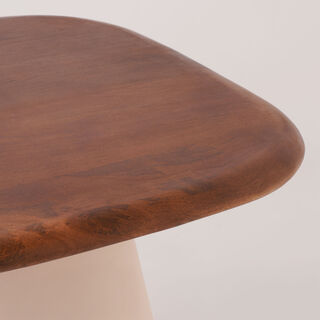 Homez wooden coffee table 60*60*37 cm