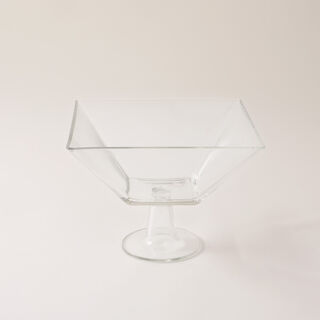 Borgonovo set for serving salads 7pcs 1*25 cm, 6*14cm transparent