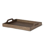 Homez Wooden Serving Tray Set Of 2 image number 0
