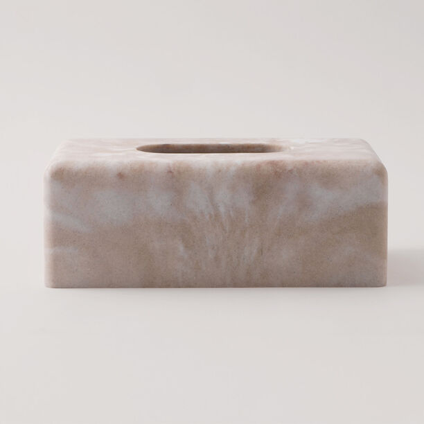 هومز غطاء علبة مناديل مجموعة دانز 25.8*14.4*9.7سم، بيج image number 2