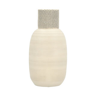 Waraq Ceramic Vase 15*15*29.5 Cm