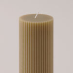 Homez Soya Wax Candle, Beige 7*7*15Cm image number 2