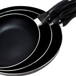 Non Stick Frypan Set Black image number 3