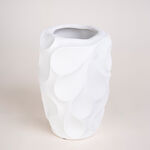 هومز مزهرية اوف وايت سيراميك 21.5*21.5*32 سم image number 1